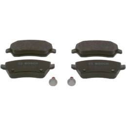 Bosch BP2697 Brake pads - Front axle - ECE-R90 certification - 1 set of 4 pads