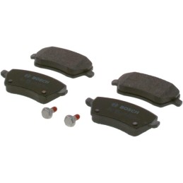 Bosch BP2697 Brake pads - Front axle - ECE-R90 certification - 1 set of 4 pads