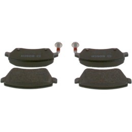 Bosch BP2697 Brake pads - Front axle - ECE-R90 certification - 1 set of 4 pads