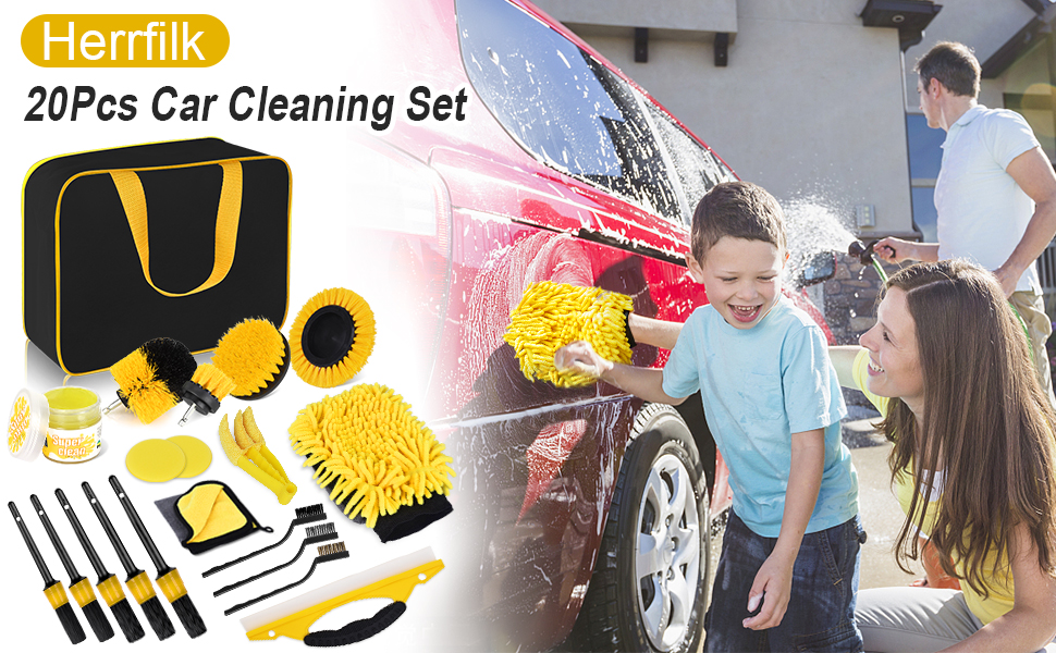 Herrfilk Car Cleaning Set