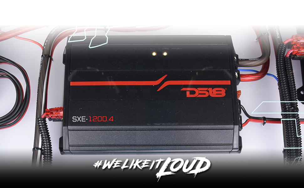 DS18 CAR AMPLIFIER 4 CHANNELds18 car amplifier 4 channel