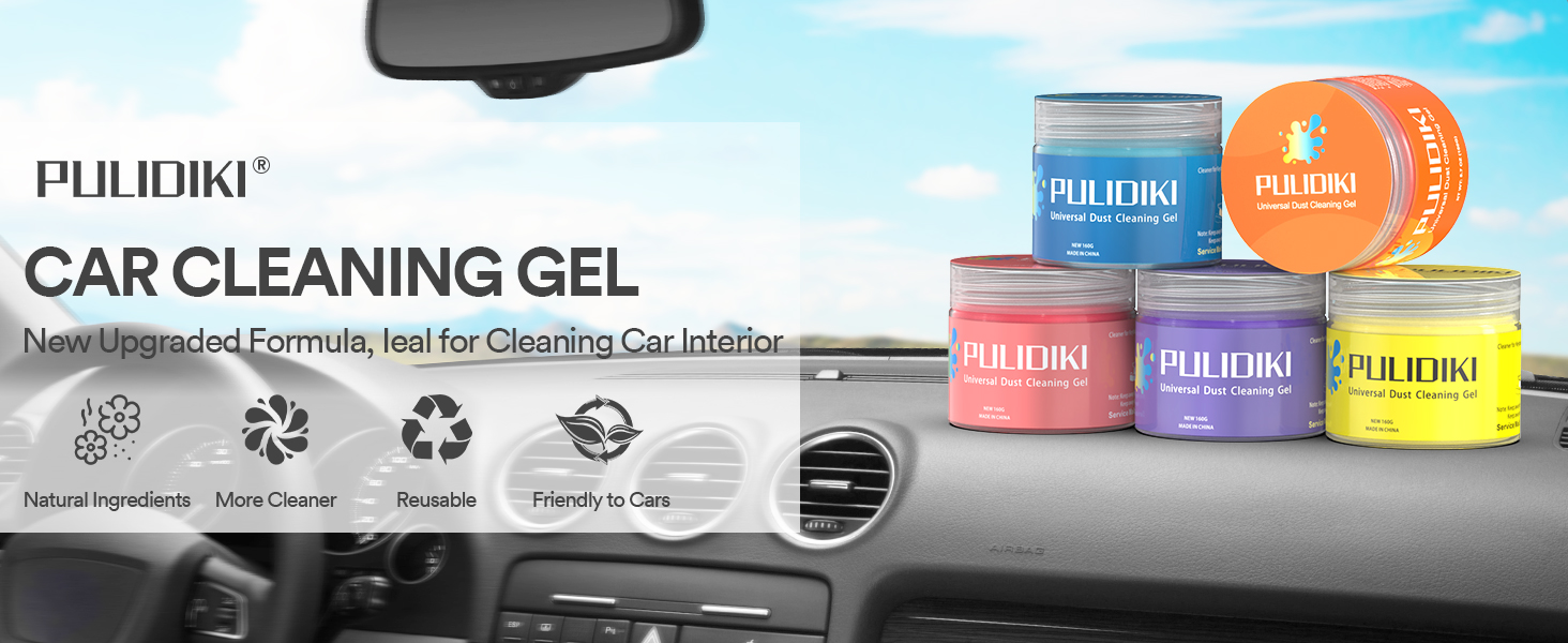 Car Cleaning Gel Rose