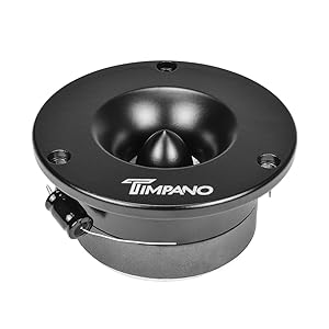 Timpano TPT-ST3 BLACK 3.75″ Car Audio Super Bullet Tweeters 600 Watts 4 Ohm