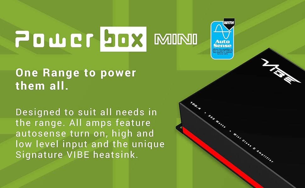 vibe audio powerbox POWERBOX100.4M-V0