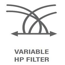 Variable High Pass Filter