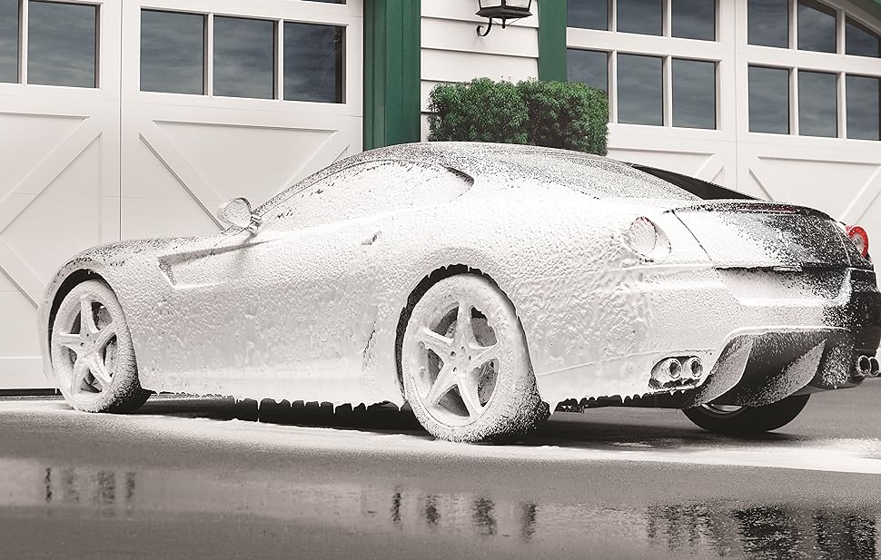 BOSS Foaming System used on a Ferrari 599