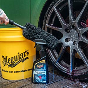 Meguiar's X1902EU X1901EU Supreme Wheel Brush - Felgenbürste, Large Medium