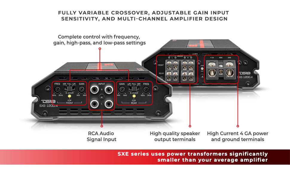 DS18 CAR AMPLIFIER 4 CHANNELds18 car amplifier 4 channel