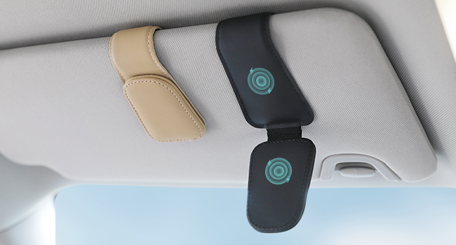 sunglass clip for car visor