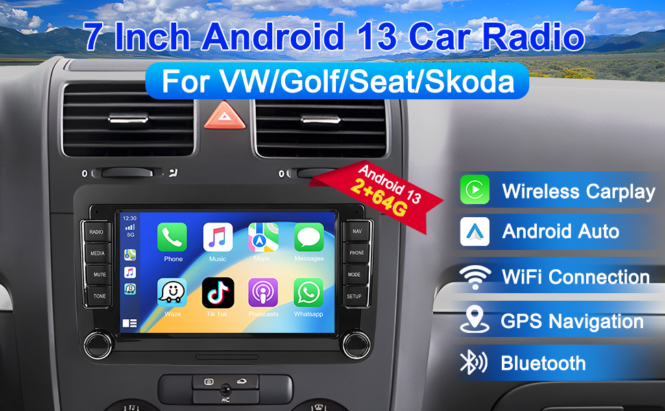 Android for VW Golf Polo