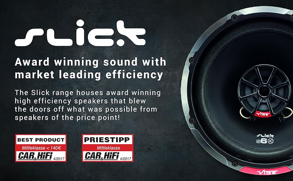 vibe audio slick range Coaxial Speakers Series 2