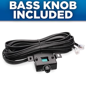 Bass Knob Included