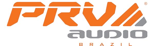 logo for brand prv audio brazil