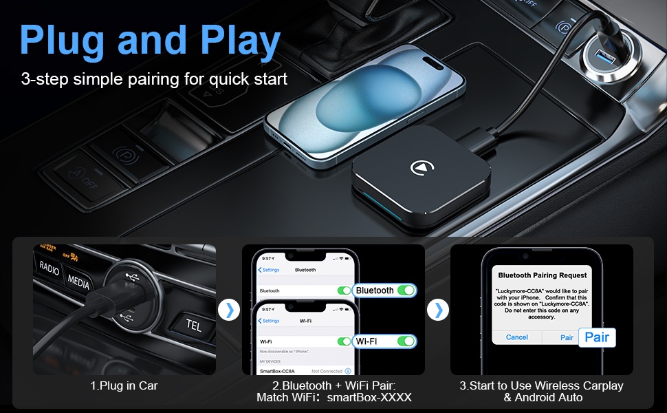 apple carplay wireless adapter