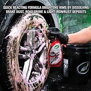 Hyper Foam Wheel Cleaner application