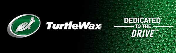 Banner for Turtle Wax that says Dedicated to the Drive