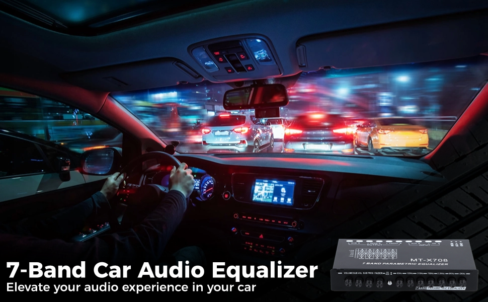 7-Band Car Audio Equalizer