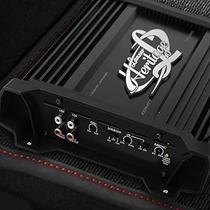 Lanzar;B52;Car;Audio;Amplifier;Monoblock;1Channel;2000;Watt;2Ohm;RCA;Input;Bass;Boost;Mobile;Audio;