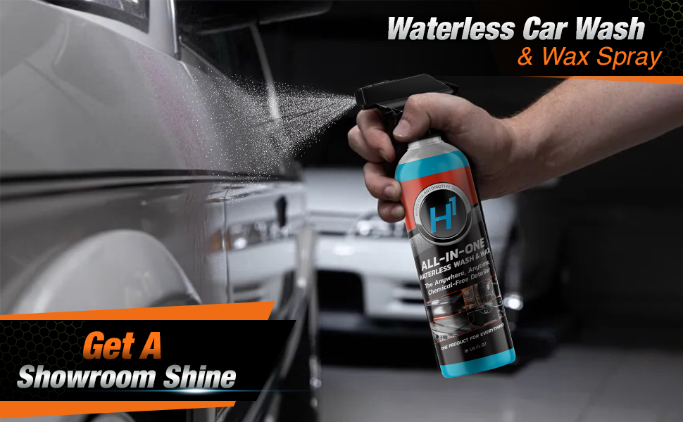 Waterless car wash & wax