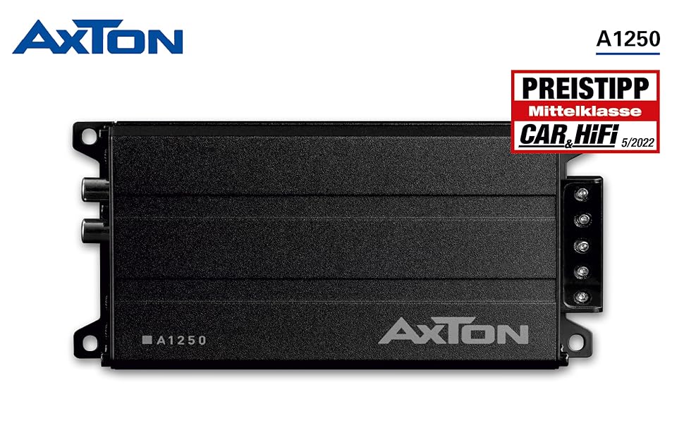 Axton A1250 – super kompakte Mono Bassendstufe