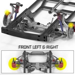 Installation Position: Front Left and Right