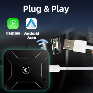 plug and play carplay android auto for iphone android phone