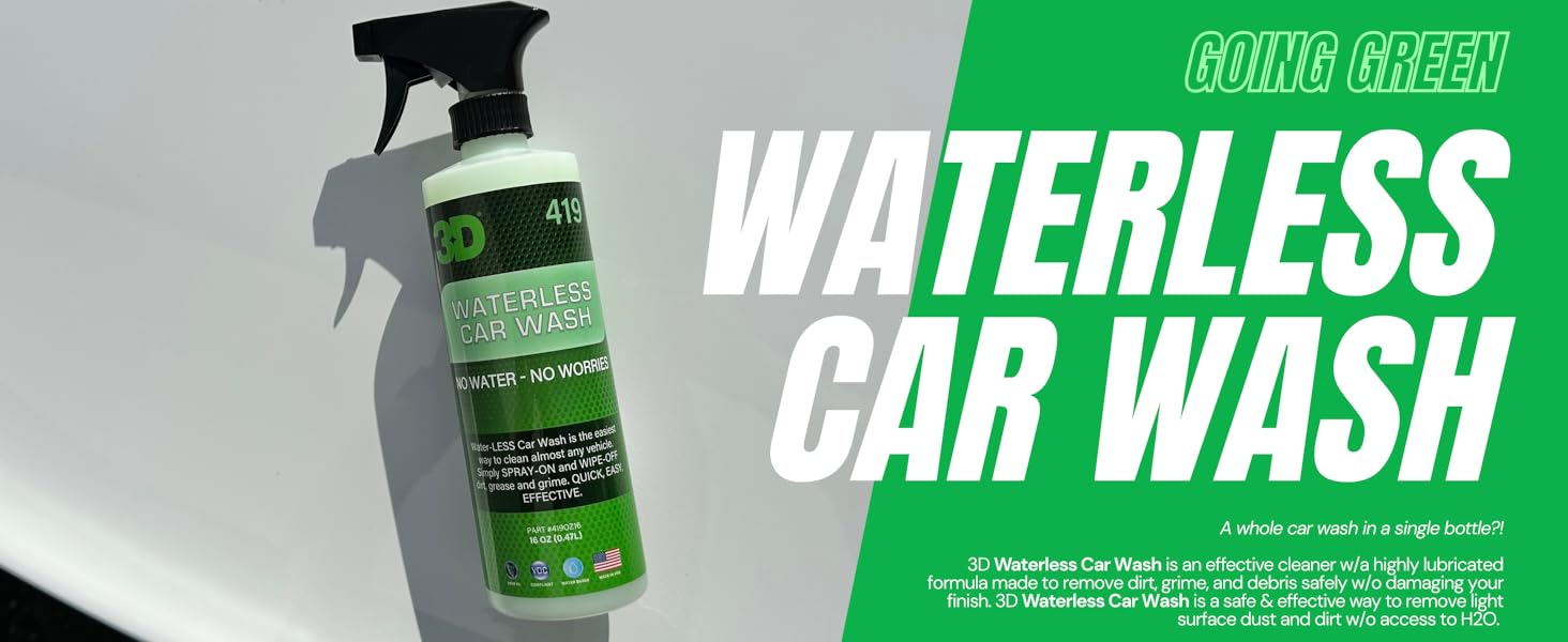 Waterless Car Wash Header