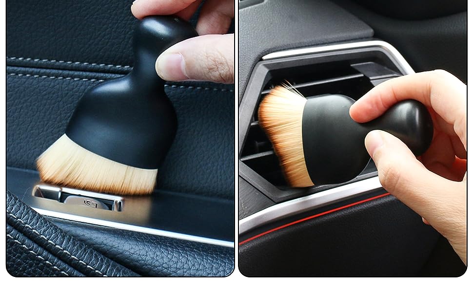 Car brush interior