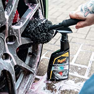 Meguiar's X1902EU X1901EU Supreme Wheel Brush - Felgenbürste, Large Medium