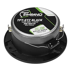 TPT-ST2 BLACK timpano tweeters car audio