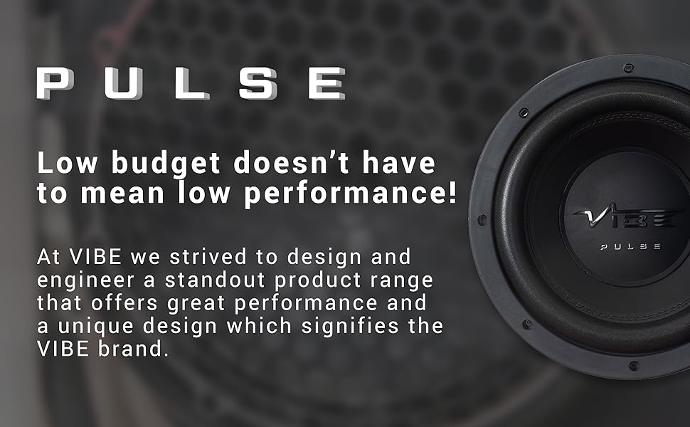 vibe audio pulse PULSE10-V0