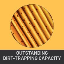 Dirt-Trapping Capacity