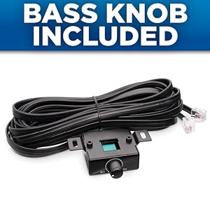 Bass Knob Included