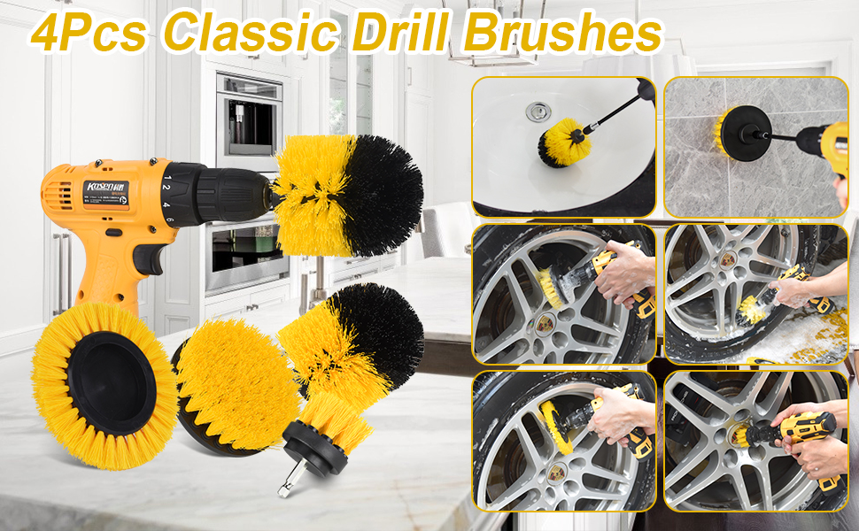 Drill brushes