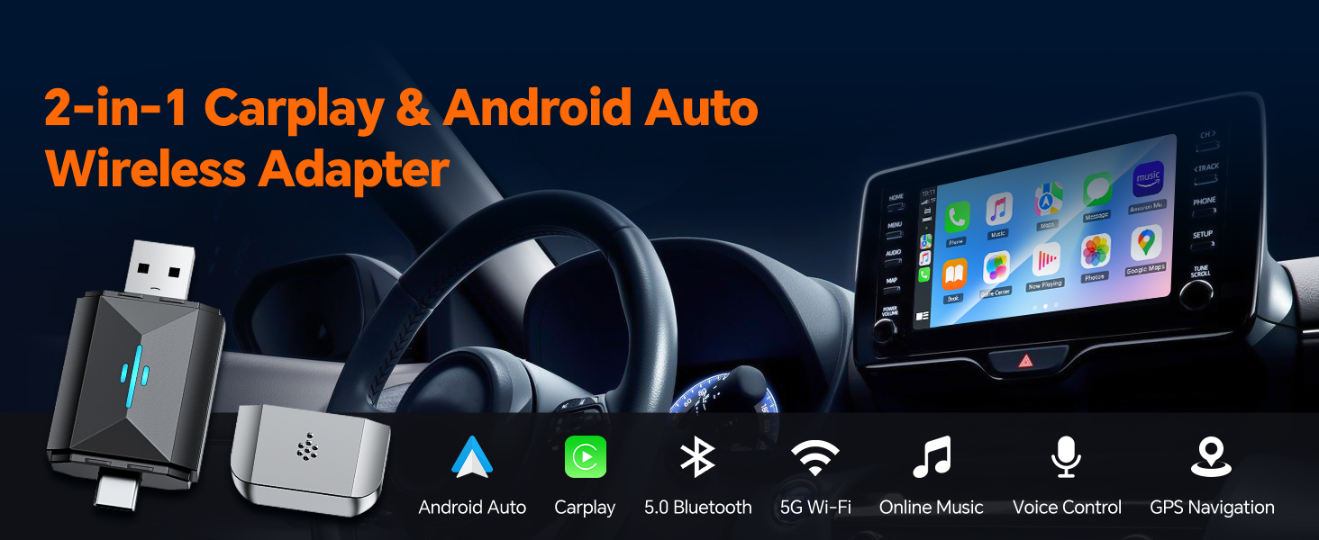 wireless carplay adapter uk