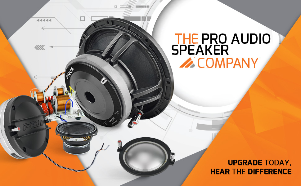 PRV AUDIO Website Banner 970x600 The Pro Audio Speaker Company - Upgrade today, hear the difference