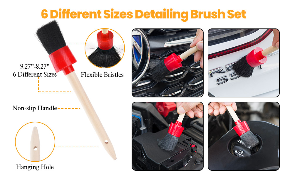 detailing brush set