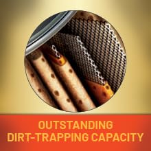 Dirt-Trapping Capacity